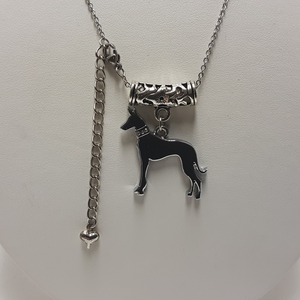 GREYHOUND/GREAT DANE /DOBERMAN DOG NECKLACE